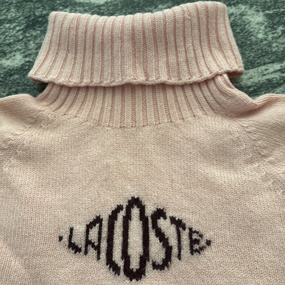 Lacoste Women's Pink Sweater - Picture 4 of 4